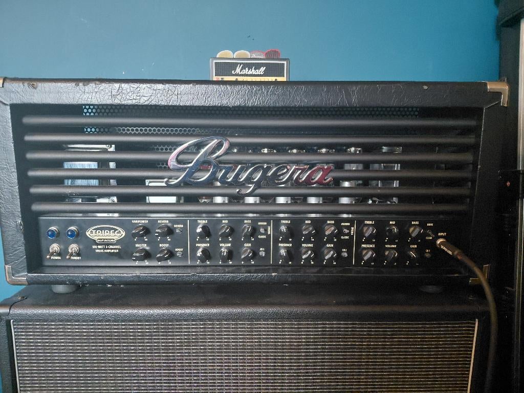 BUGERA TRIREC INFINIUM HEAD, Musique & Instruments, Enlèvement, Utilisé, 100 watts ou plus