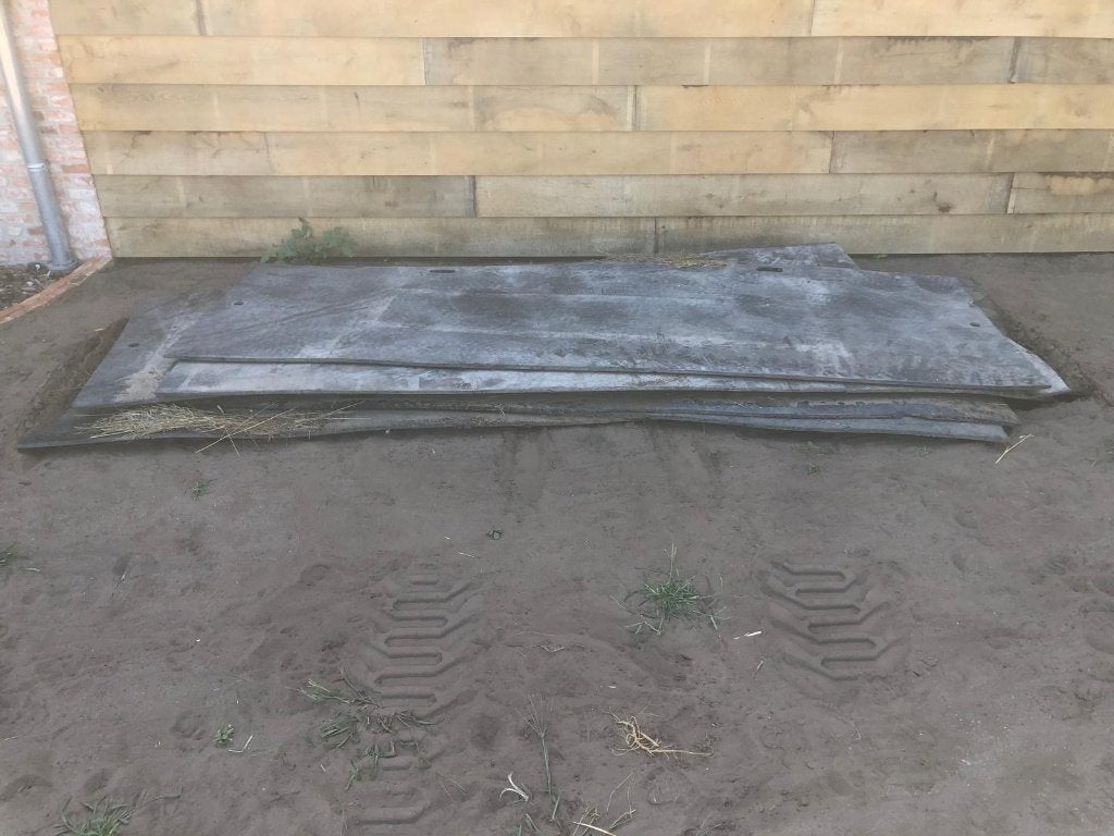 kunststof rijplaten, Ophalen, Gebruikt, Overige materialen, Minder dan 20 mm