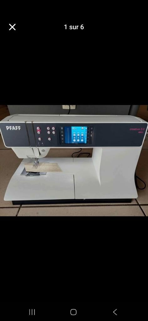 PFAFF Creative 3.0 naai- en borduurmachine, Ophalen, Zo goed als nieuw, Naaimachine, Pfaff