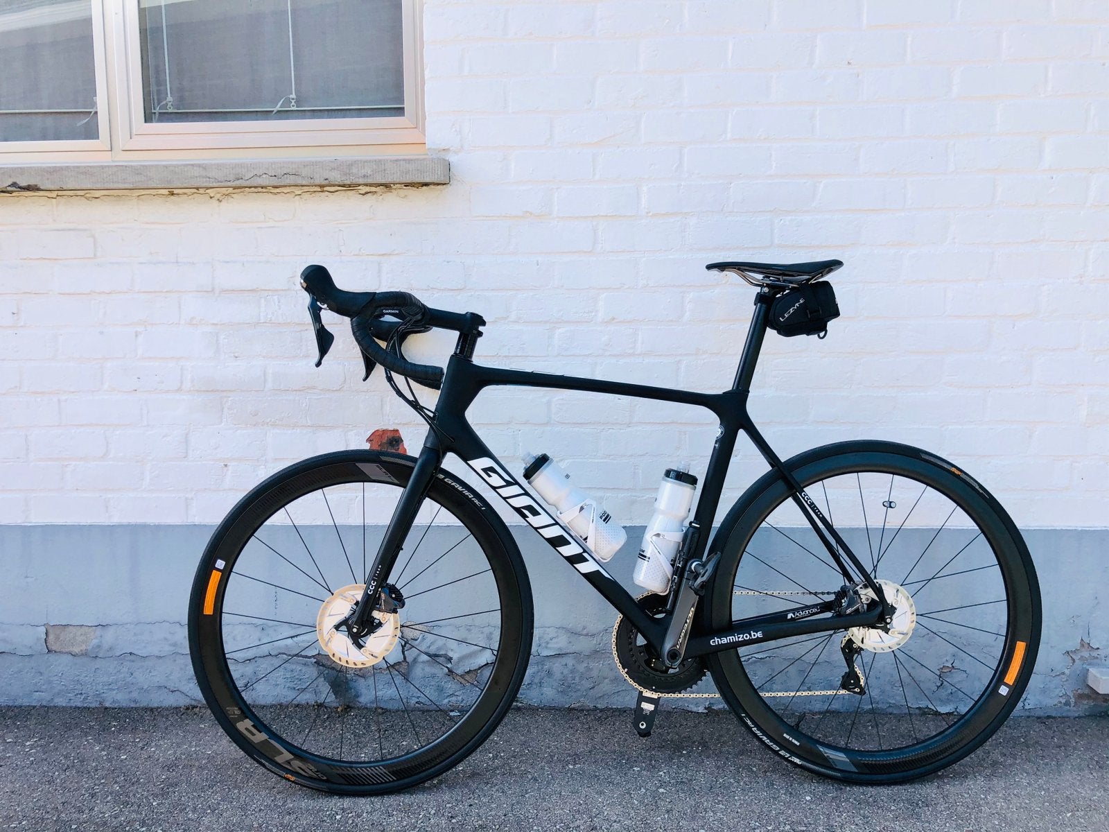 Giant TCR Advanced Pro Team Disc - Carbon - Ultegra - Large, Fietsen en Brommers, Ophalen, Gebruikt, Carbon, Heren