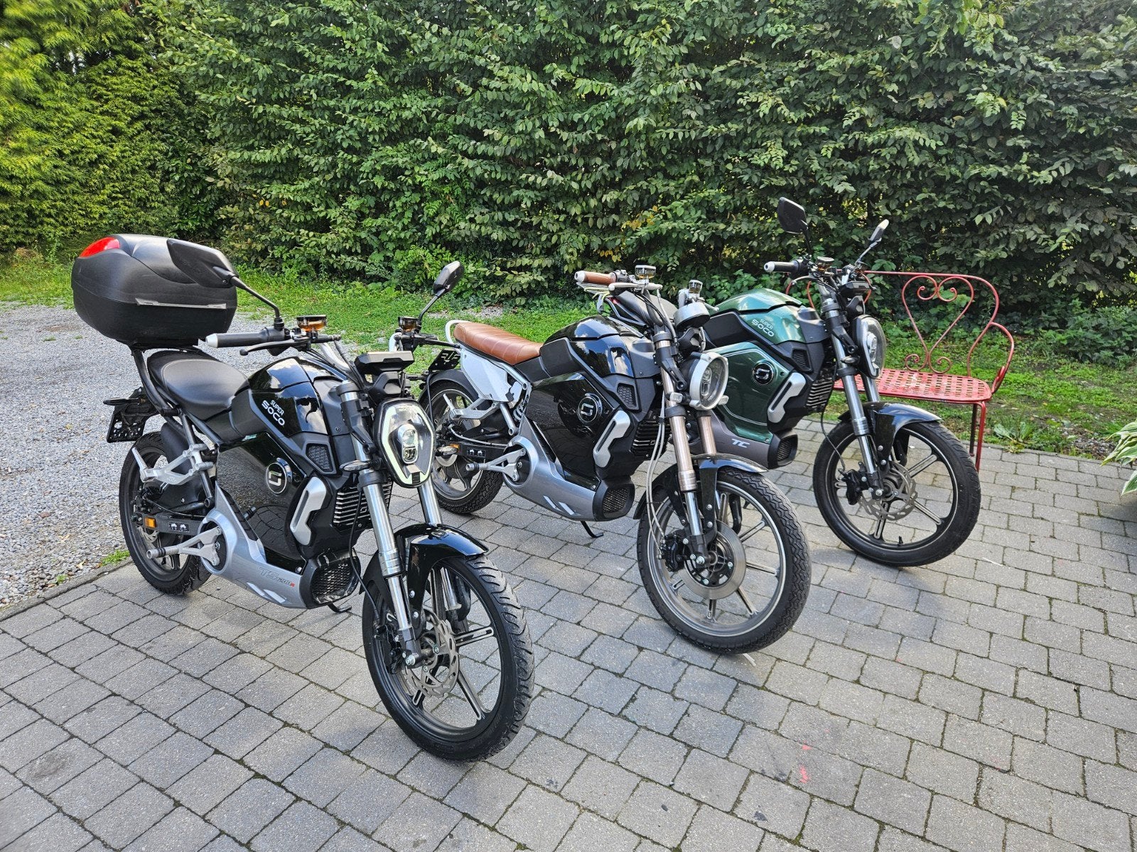 SUPER SOCO - A-klasse(zonder rijbewijs), Ophalen