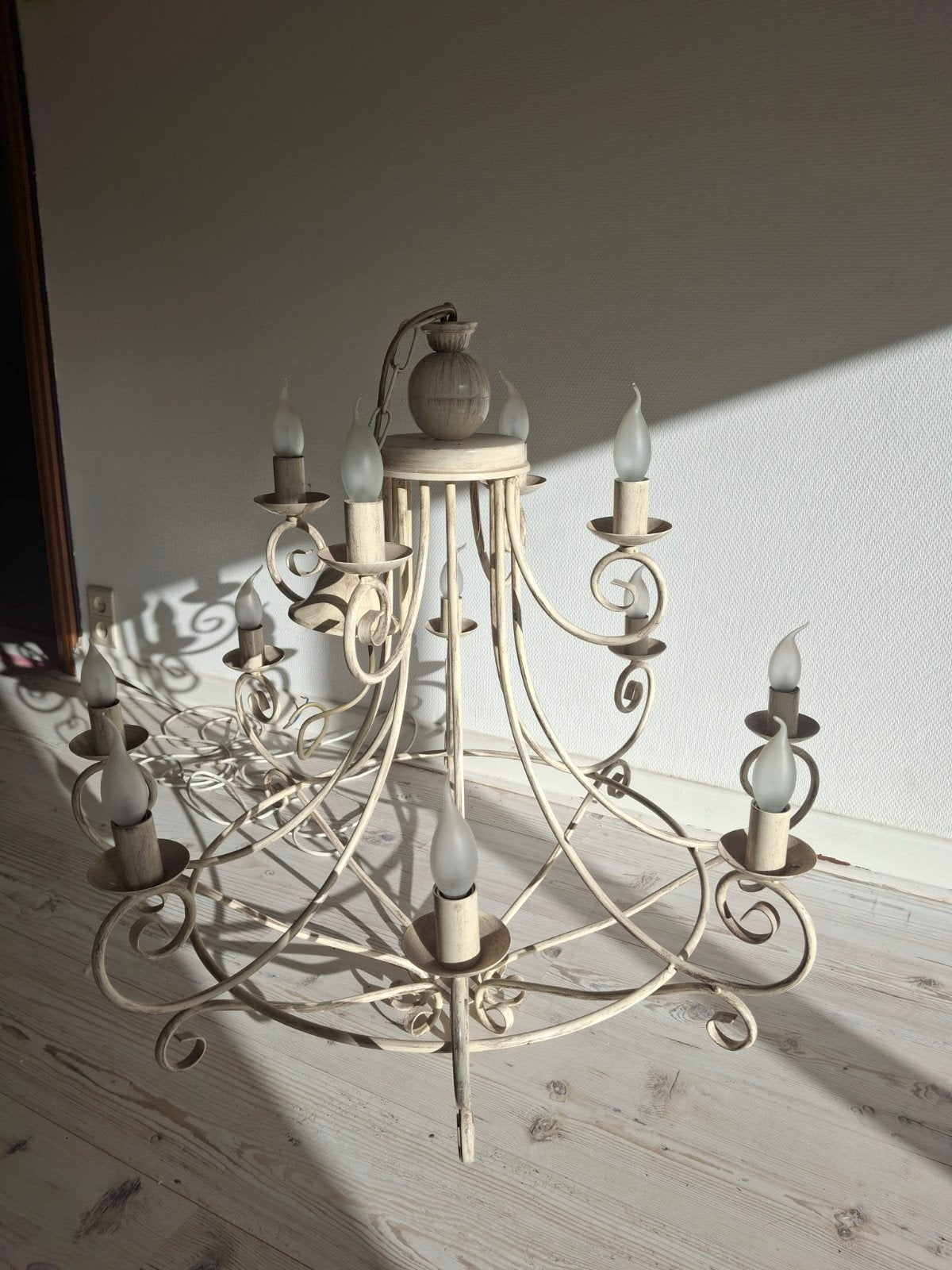 Kroonluchter, Huis en Inrichting, Lampen | Kroonluchters, Ophalen, Gebruikt, Art deco