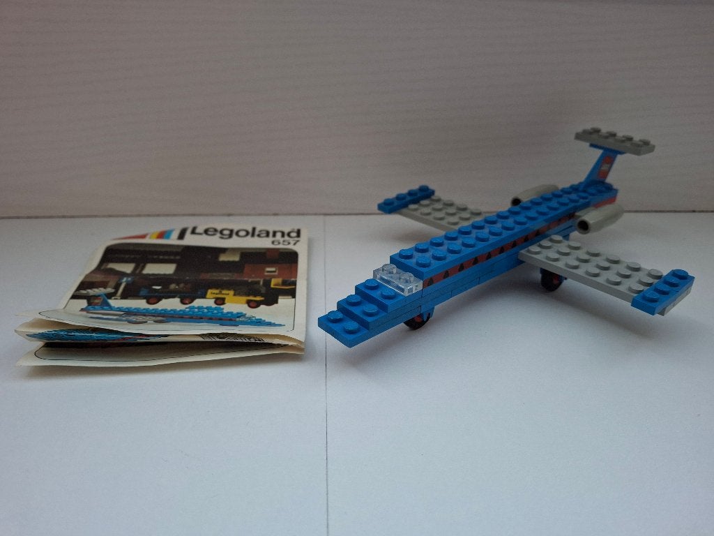 Lego 657 ( 657-1 ) Executive Jet 1974, Ophalen of Verzenden, Compleet, Lego, LEGOLAND