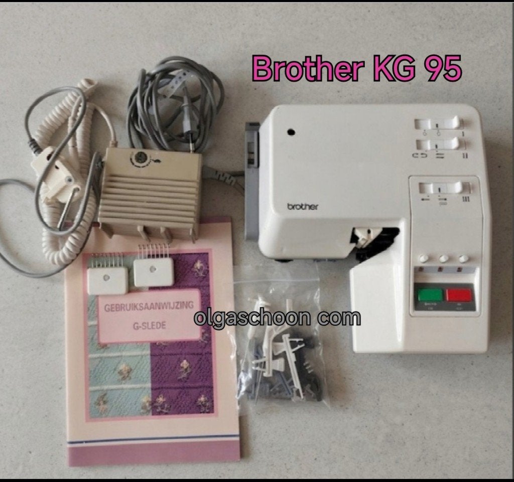 Brother KG-95 G-Carriage / G-Slede, Hobby en Vrije tijd, Ophalen of Verzenden, Zo goed als nieuw, Breien, Machine