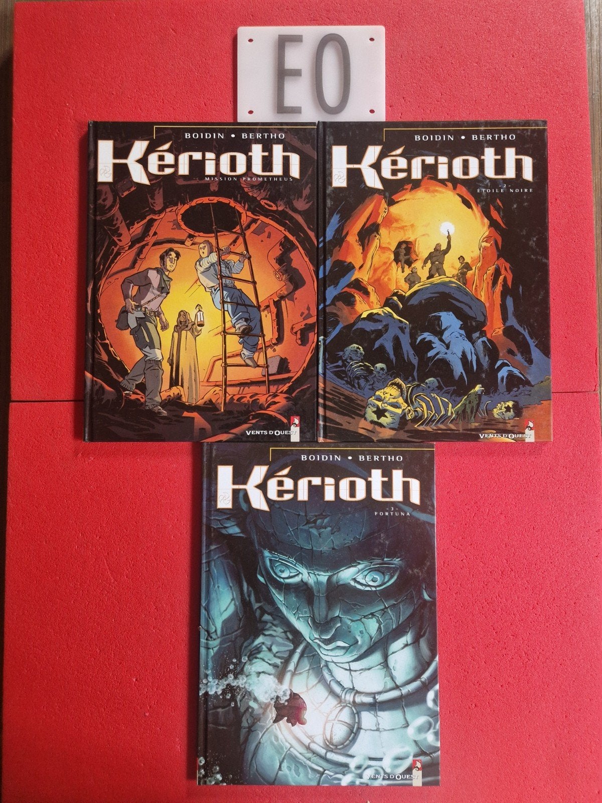 lot de 3 bd kerioth 1 à 3,EO (intégrale de la série), Enlèvement ou Envoi