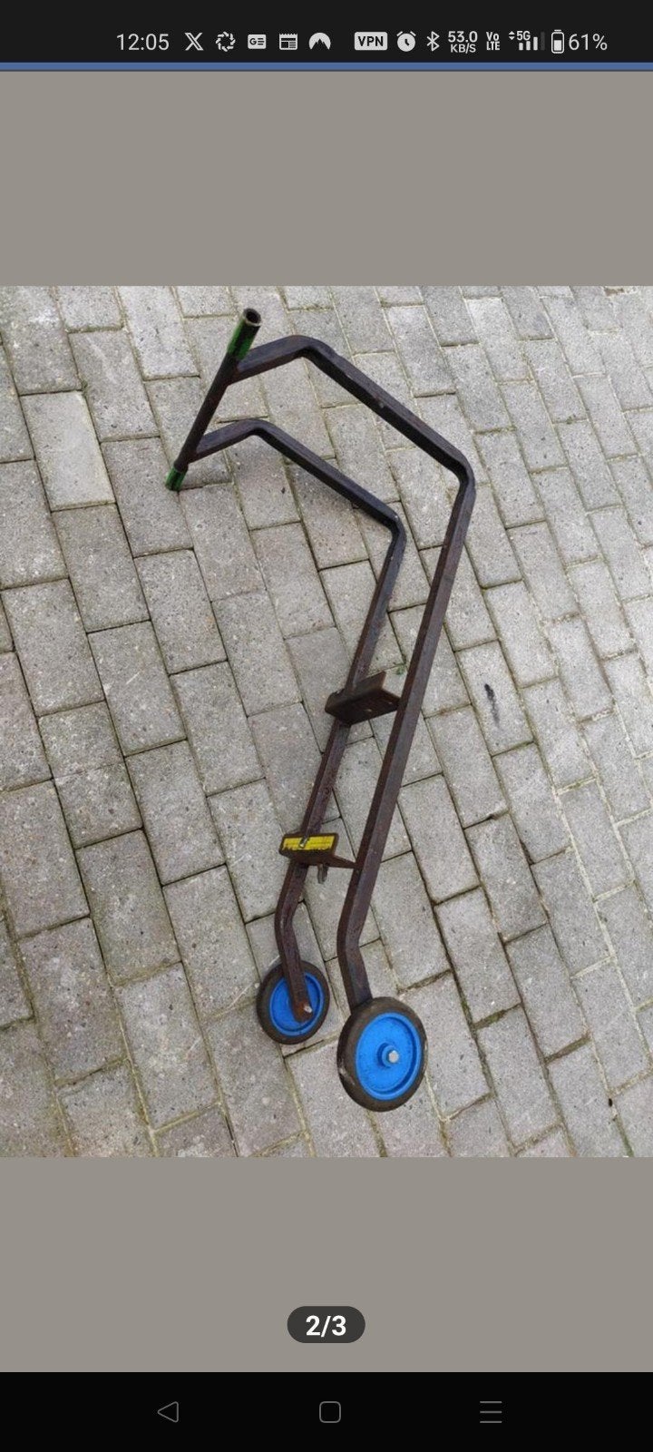 Dakladder Nokhaak(solide)geschikt voor elke ladder!, Ophalen, Ladder