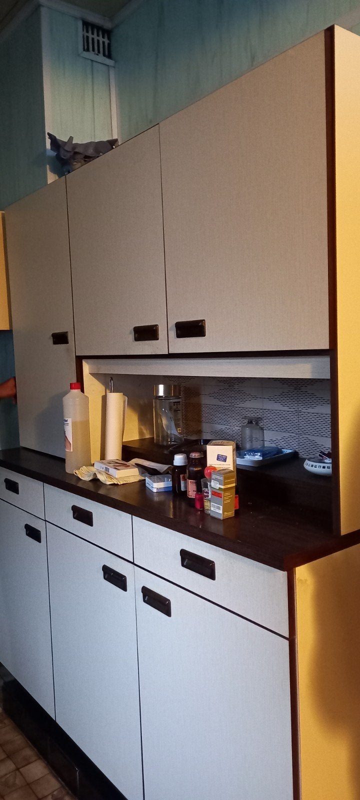 vintage keukenkast, Huis en Inrichting, Ophalen, Gebruikt