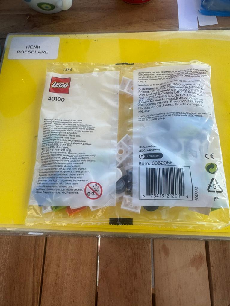 Lego 40100, Ophalen of Verzenden, Nieuw, Lego
