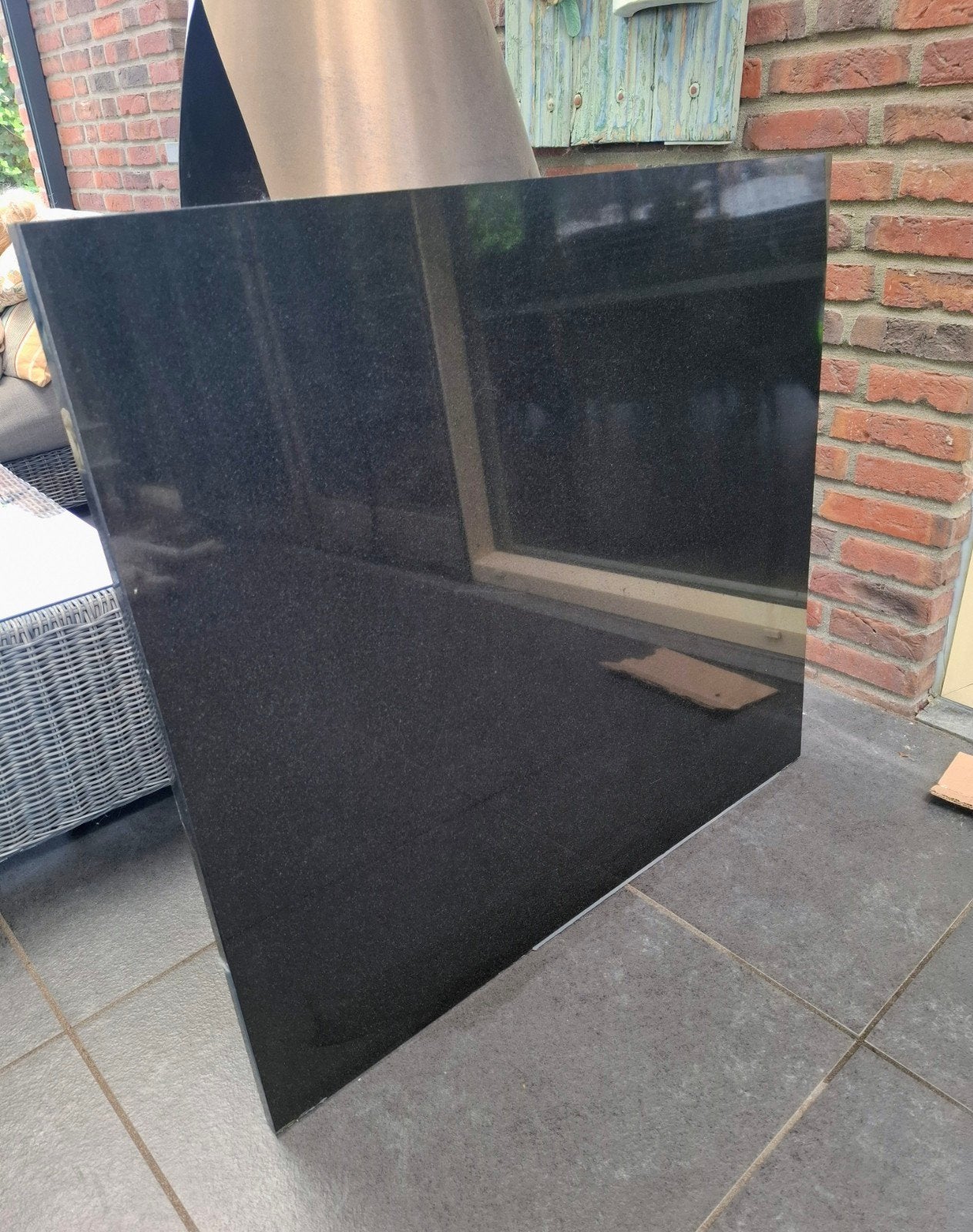 Graniet Afrique Noir plaat (BHD) 90822,2 cm., Ophalen
