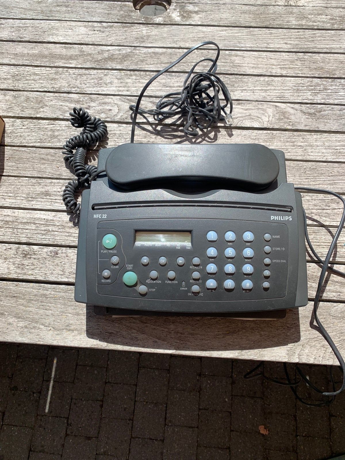 Télécopieur/télécopieur Philips HFC 22/10., Télécoms, Fax, Enlèvement ou Envoi, Utilisé, Fax