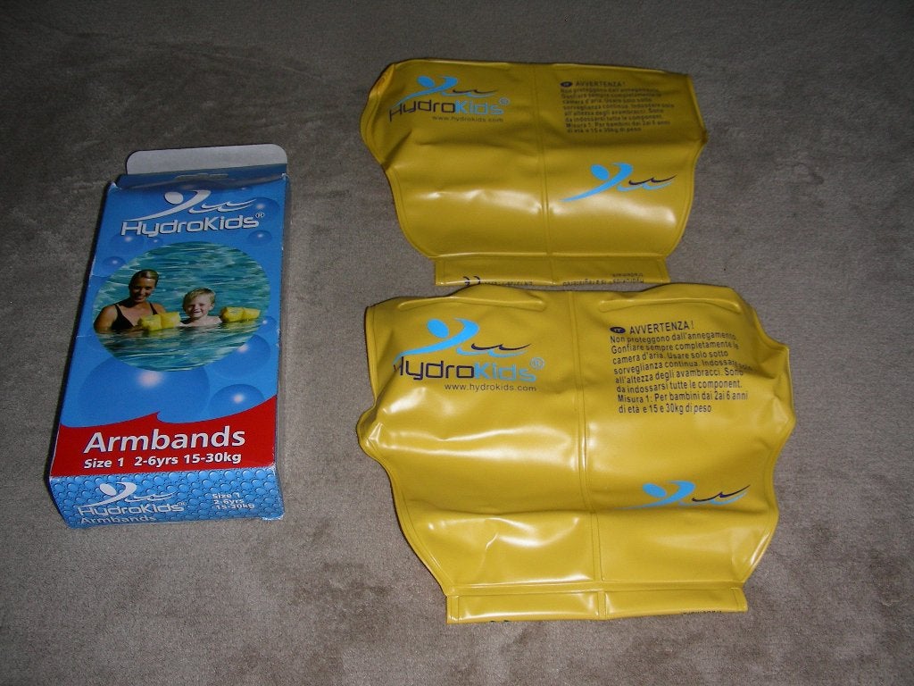 Gele zwemarmbandjes Hydrokids, 2-6 jaar, 15 à 30 kg (nieuw), Kinderen en Baby's, Kinderkleding | Kinder-zwemkleding, Nieuw, Ophalen of Verzenden