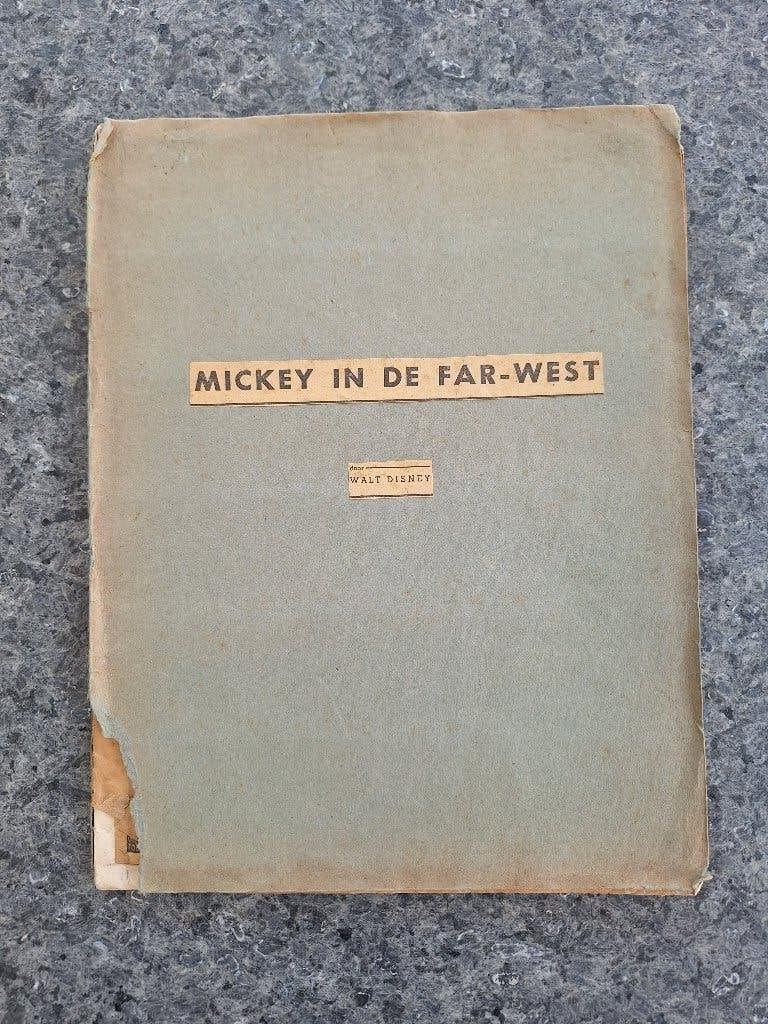 Gotfredson Mickey Mouse - Far West knipsels (jaren 30?), Verzamelen, Ophalen of Verzenden, Mickey Mouse, Gebruikt, Overige typen