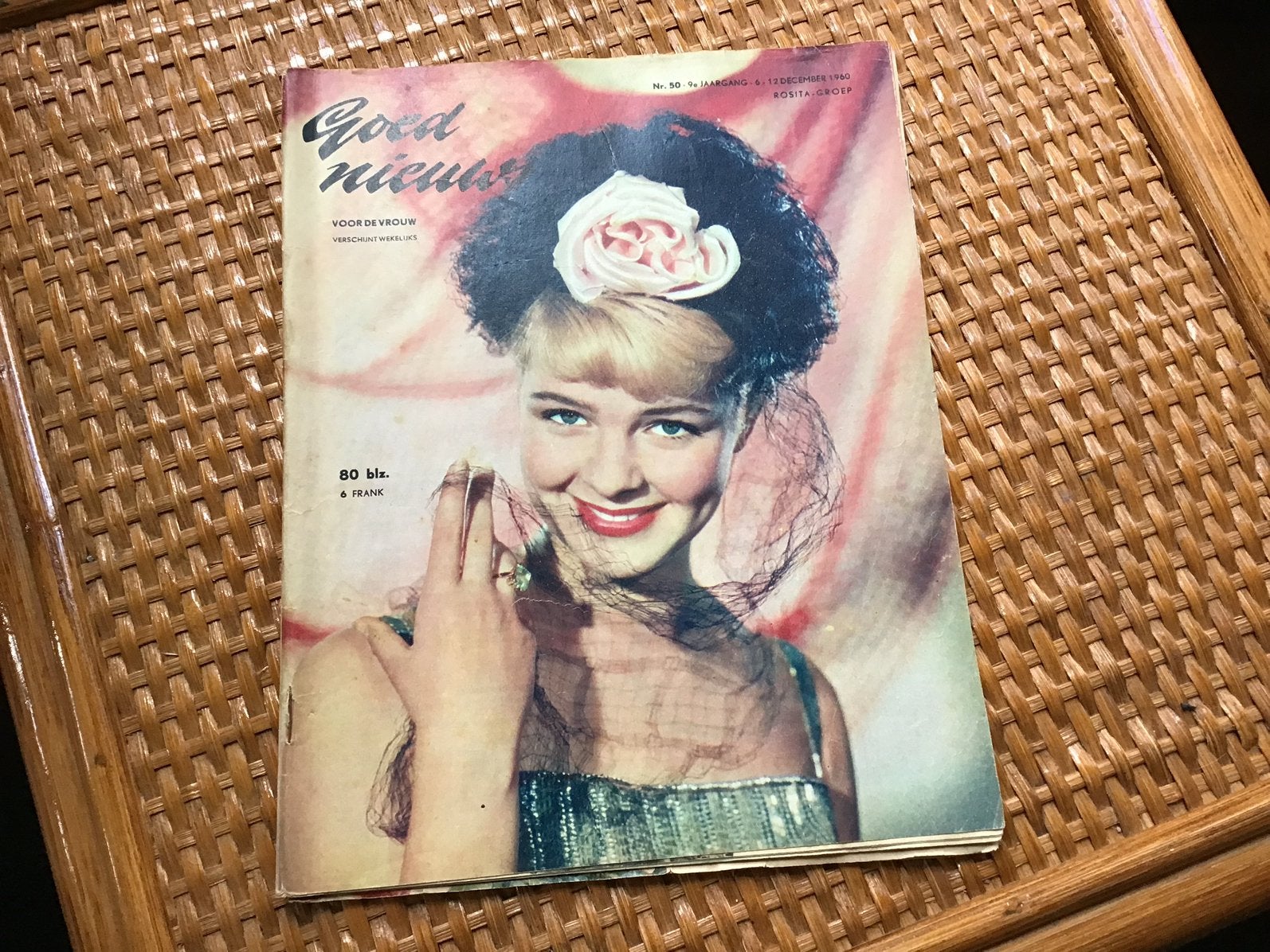 Vintage weekblad voor de vrouw Goed nieuws Rositagroep 1960, Ophalen of Verzenden