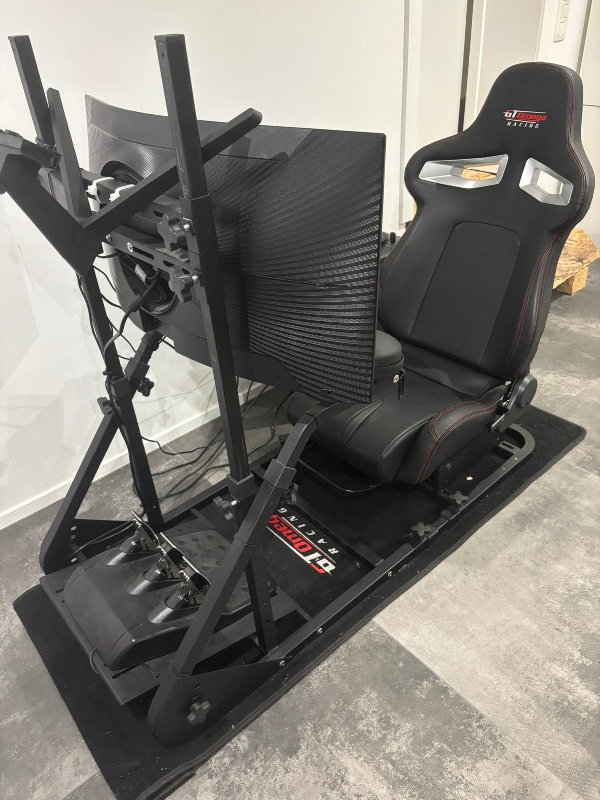 Siege bacquet pour simulateur, Réglable, Enlèvement ou Envoi, Comme neuf