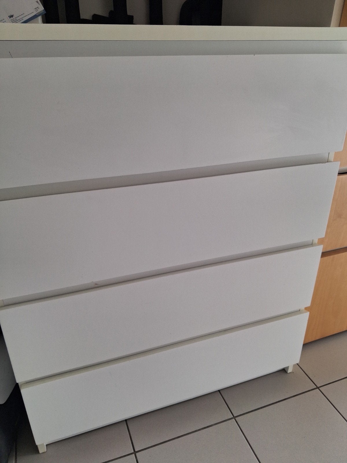 gratis ladekast ikea, Enlèvement