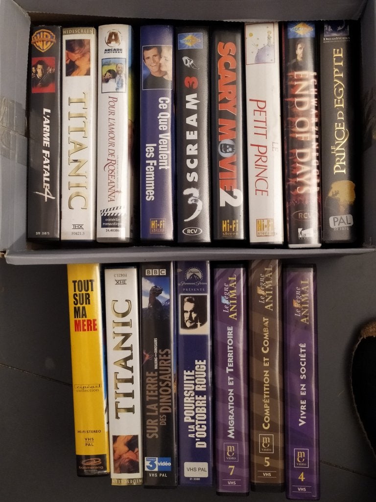 cassettes VHS, Tous les âges, Français, Enlèvement, Utilisé