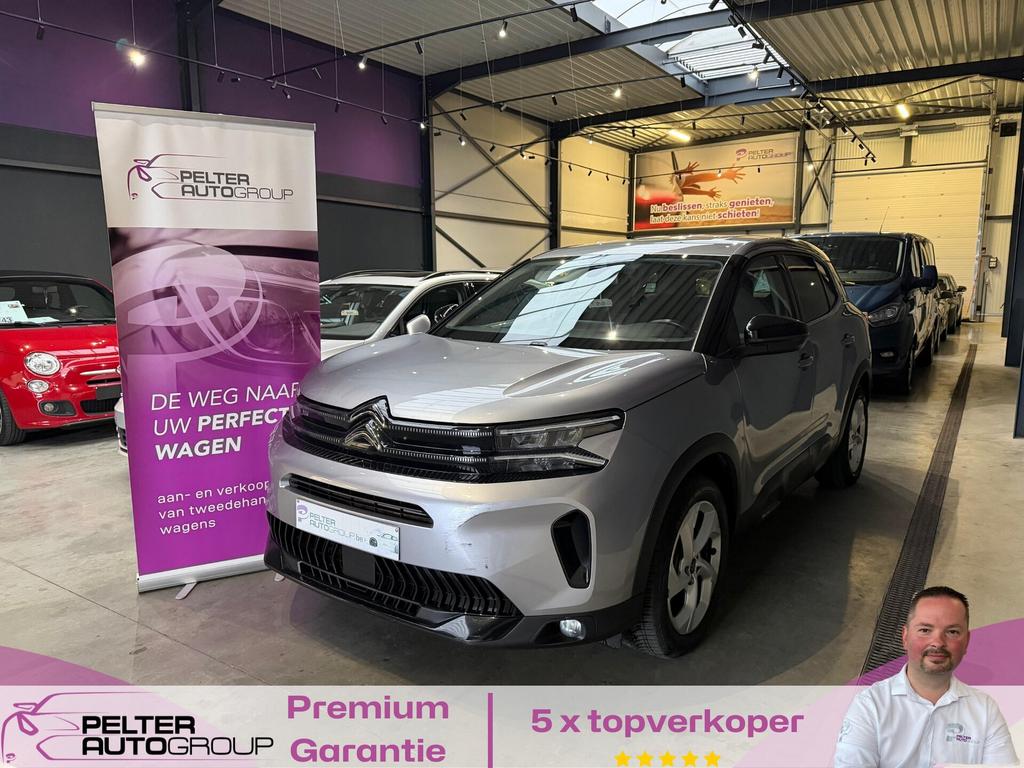 Citroen C5 Aircross 1.5 BlueHdi Automaat GPS Trekhaak, 0 kg, Argent ou Gris, Euro 6, Entreprise