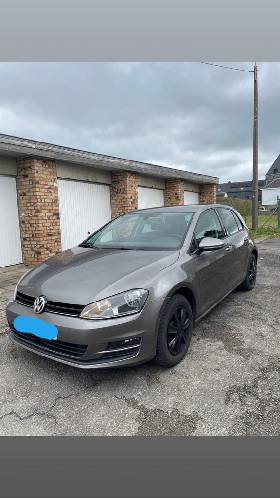 Volkswagen Golf 7 1.6 TDI – 2015 – 201.000 km, Argent ou Gris, Achat, Noir, 5 portes