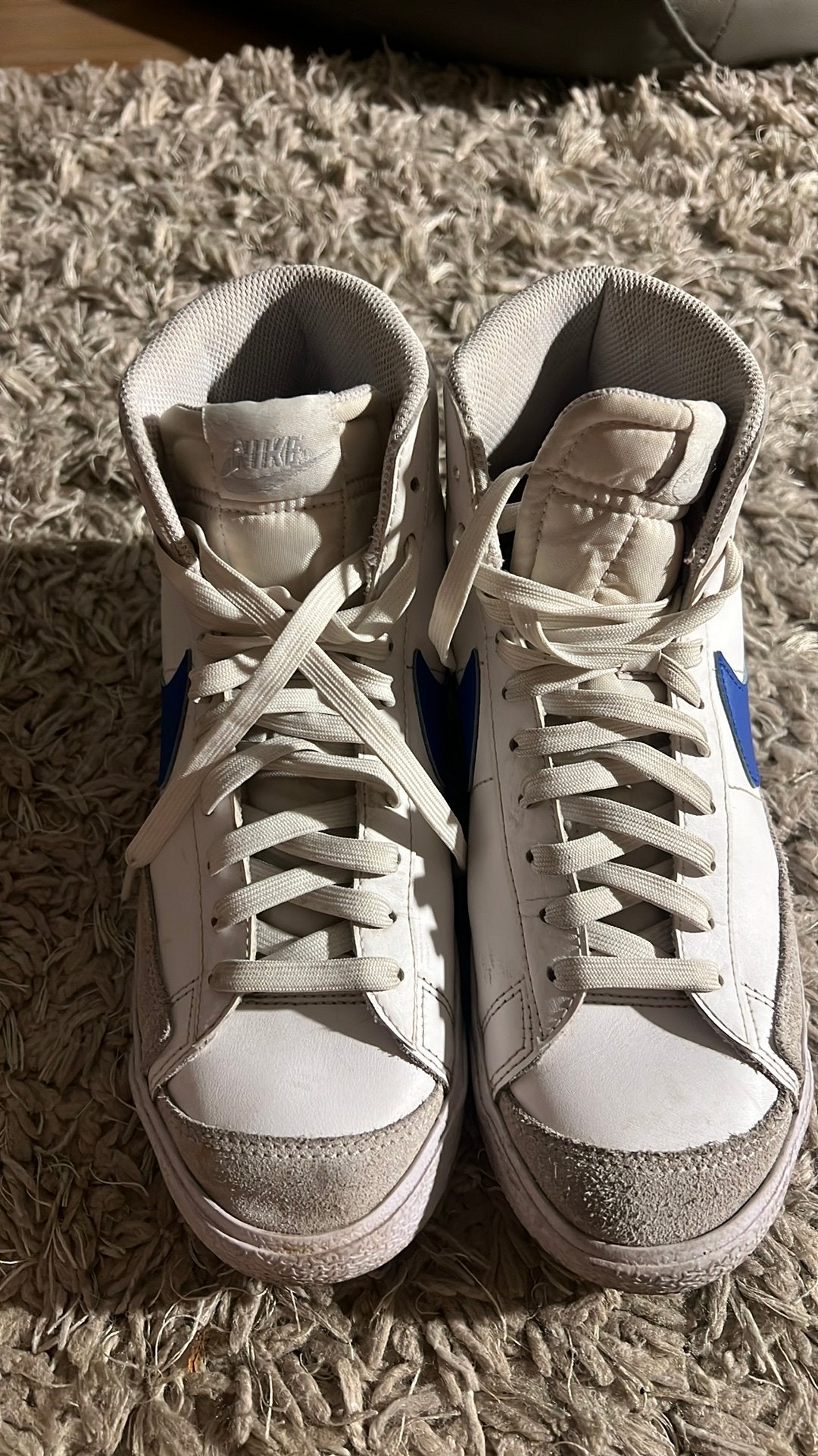 Nike sneakers, Ophalen of Verzenden, Zo goed als nieuw, Blauw, Sneakers