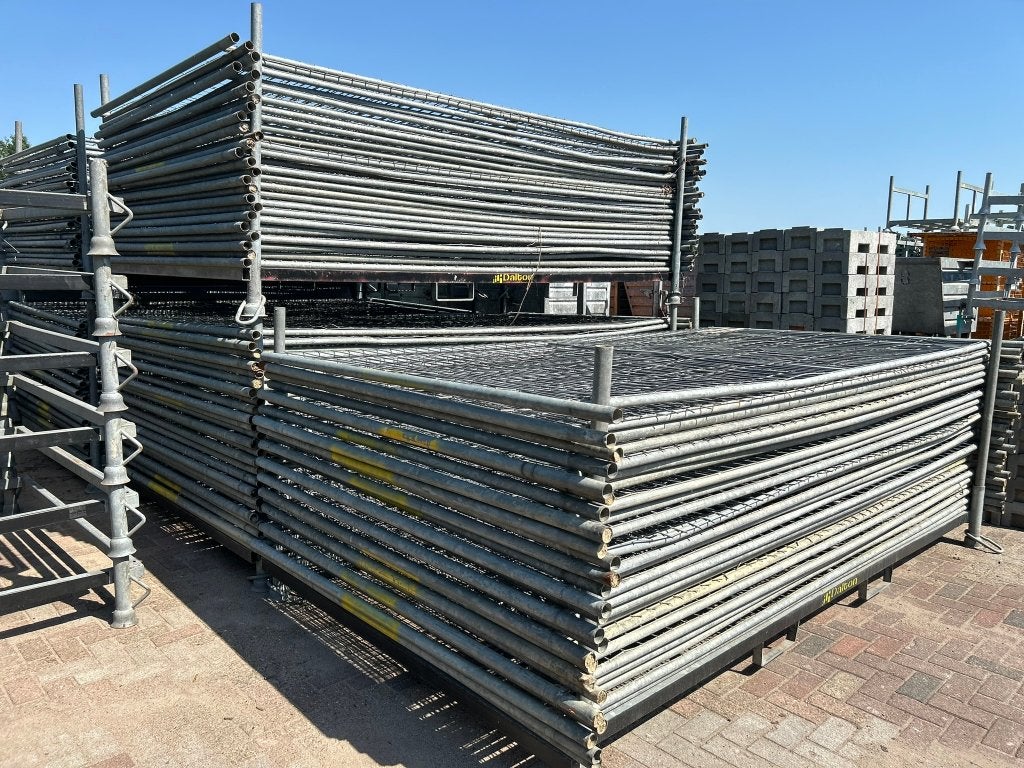Bouwhek/bouwhekken naverzinkt 3.50x2.00M met middenbuis, Enlèvement, Utilisé, 20 mètres ou plus, Autres types