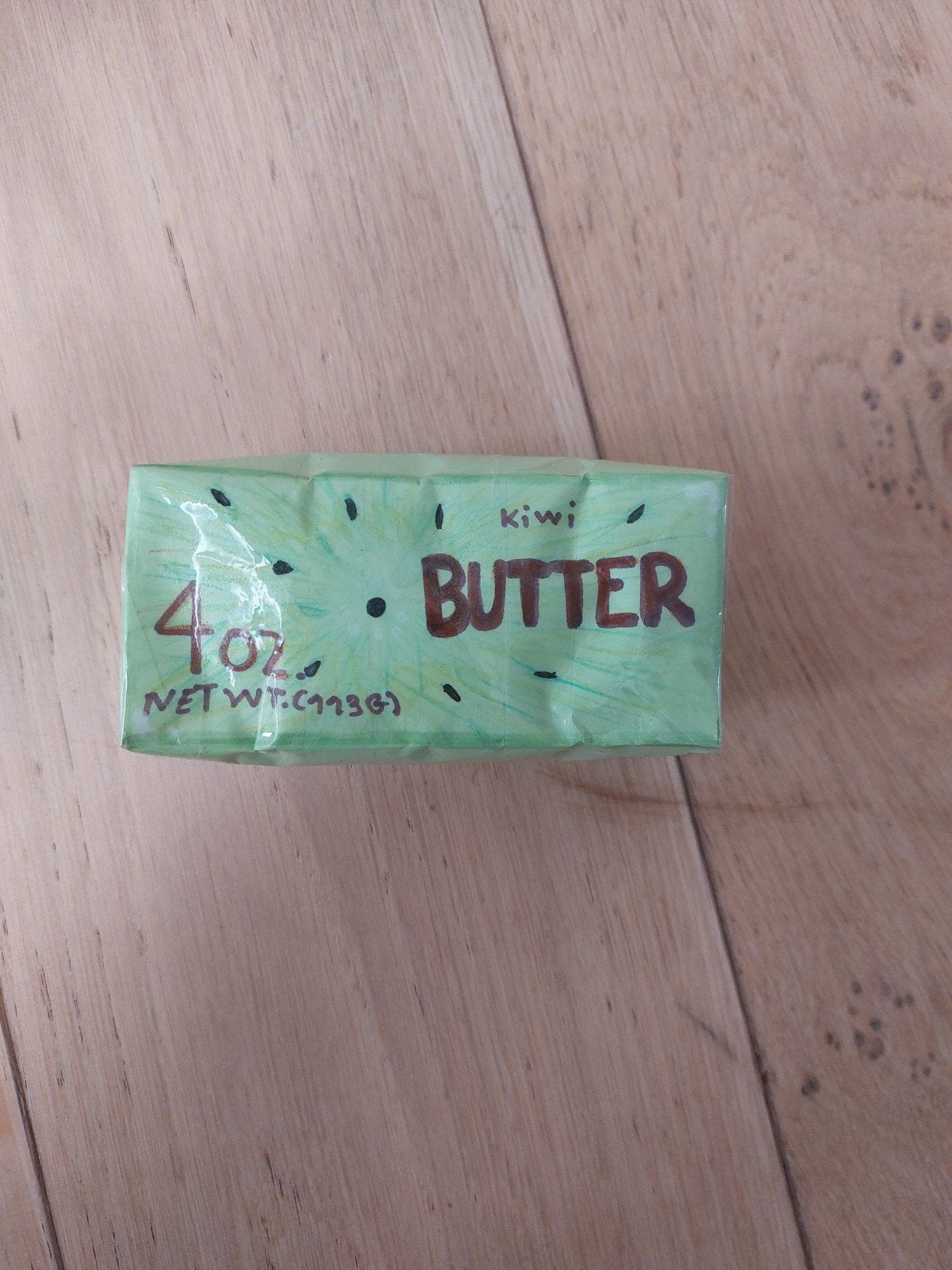 Zelfgemaakte kiwi butter squishy, Ophalen of Verzenden