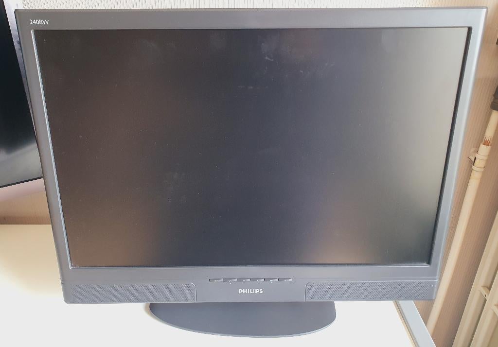Philips LCD beeldmonitor 240BW, Informatique & Logiciels, Moniteurs, Gaming, Full HD, Comme neuf, 60 Hz ou moins