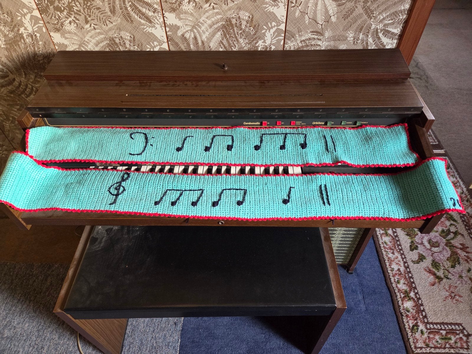electronisch orgel, Enlèvement, Utilisé, 2 claviers, Orgue
