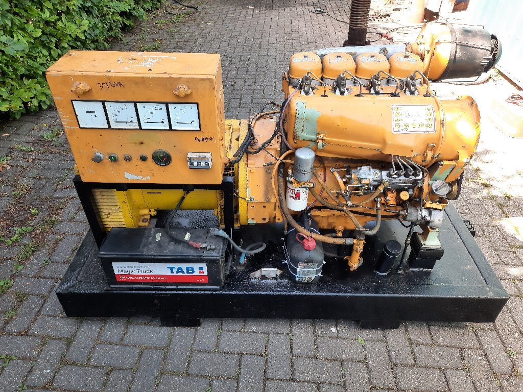 Deutz f4l912 generator, Ophalen, Gebruikt, 30 kVA of meer, Dieselolie