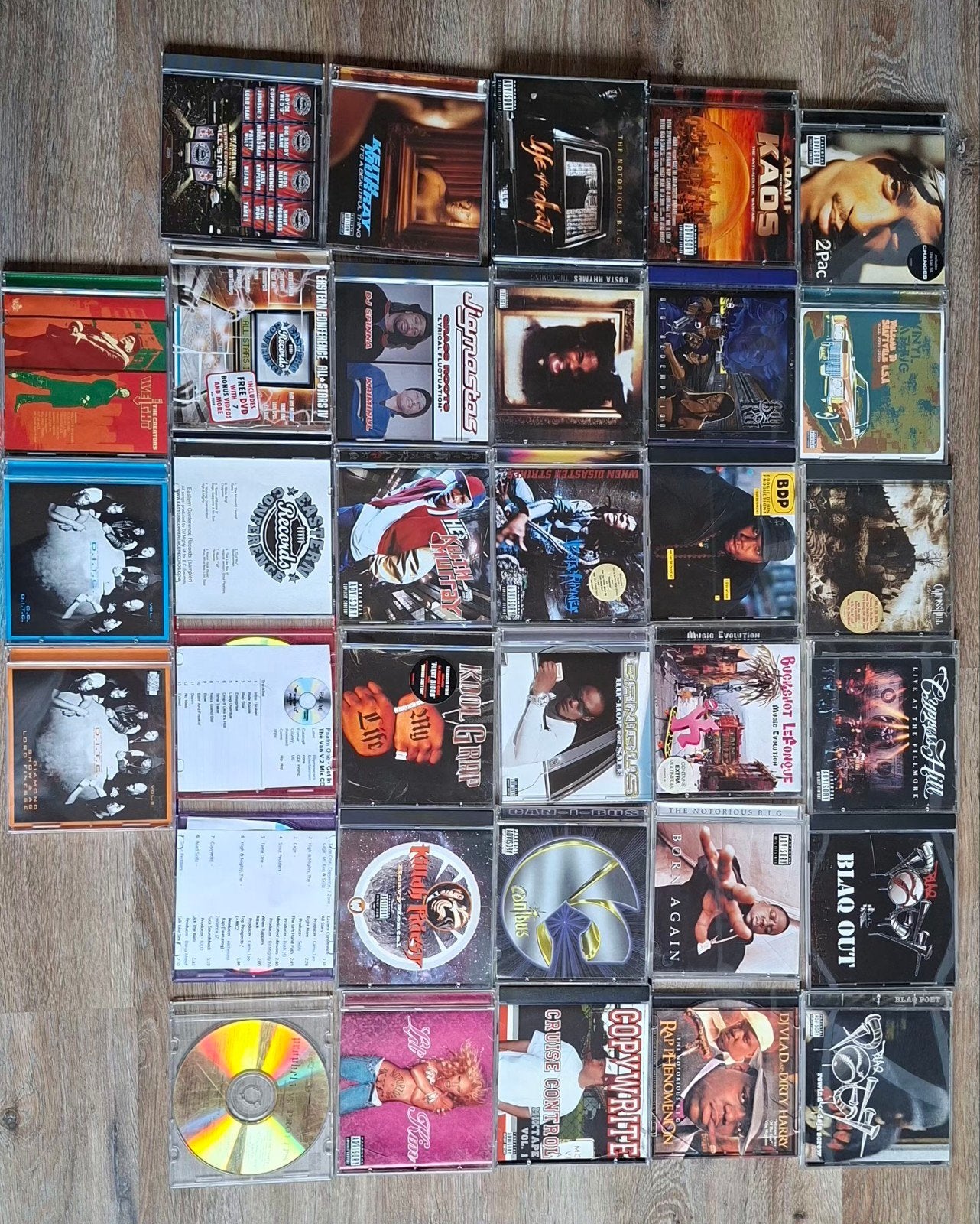 Hip Hop & Rap cd's 105 stuks, Cd's en Dvd's, Ophalen of Verzenden, Gebruikt, Album