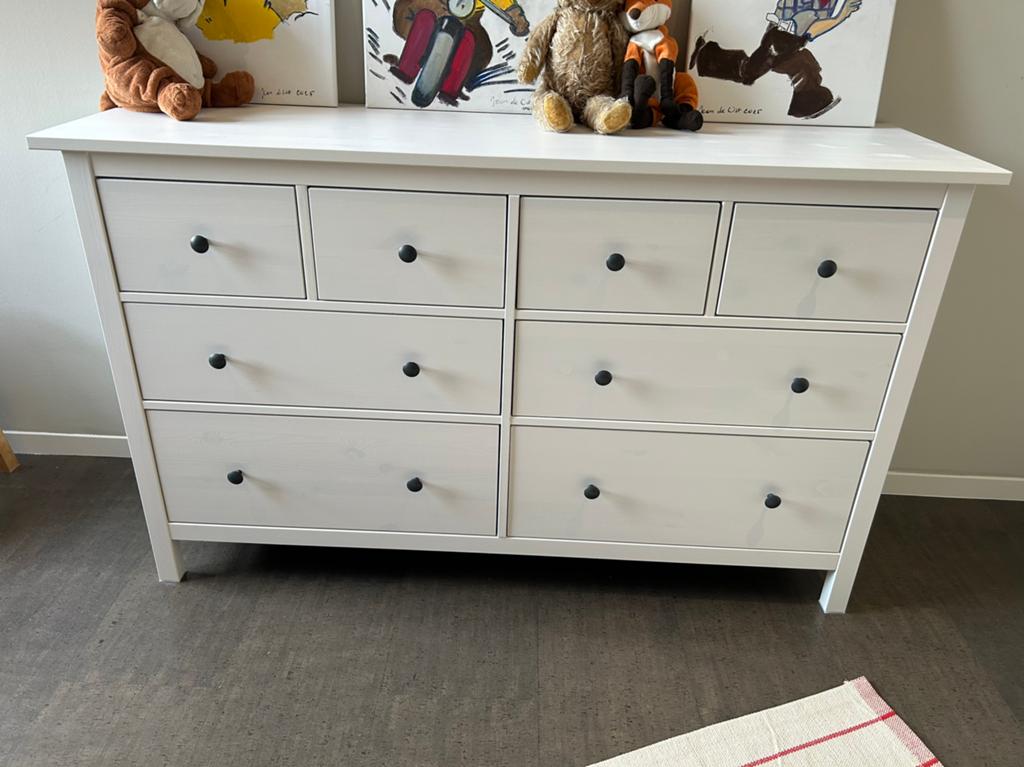 Commode Ikea Hemnes, Maison & Meubles, Armoires | Commodes, Enlèvement, Comme neuf
