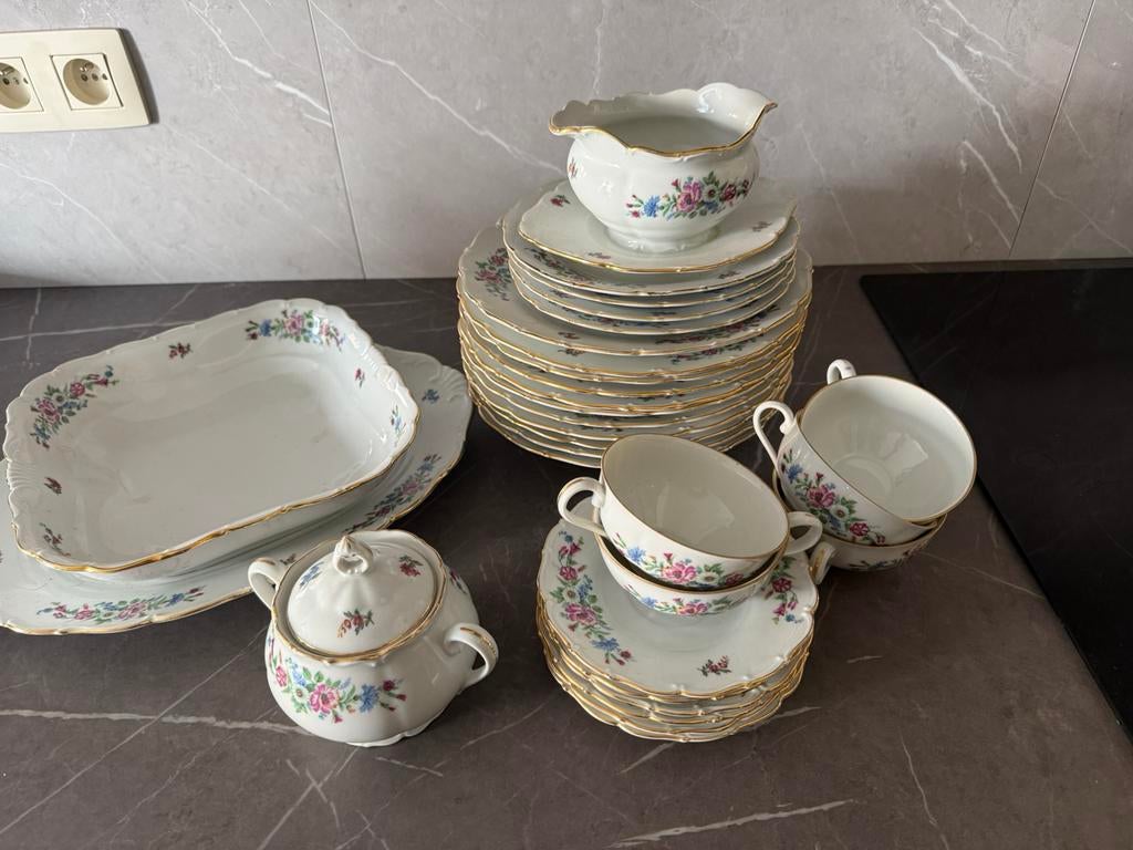 Service, oud, Antiek en Kunst, Antiek | Servies compleet, Ophalen