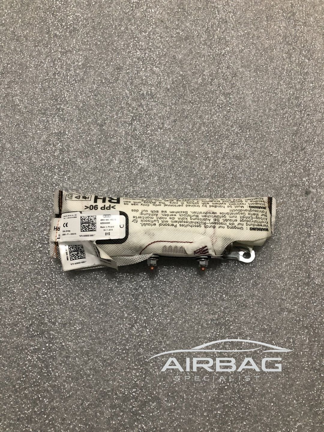 Audi Q7 4M0 stoel airbag rechts achter model 2015+  4M088044, Gebruikt, -, -, Ophalen of Verzenden