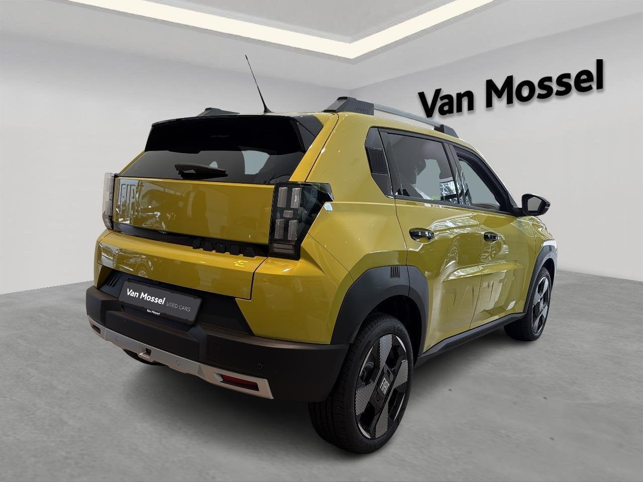 Fiat Grande Panda 1.2 Hybrid 100 DCT La Prima (automatique), Autos, 600 kg, Jaune, Carnet d'entretien, 5 portes