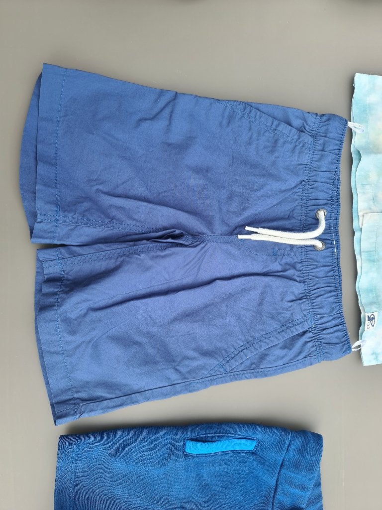 katoen blauwe korte broek, CA, 116, Ophalen, Zo goed als nieuw, Broek