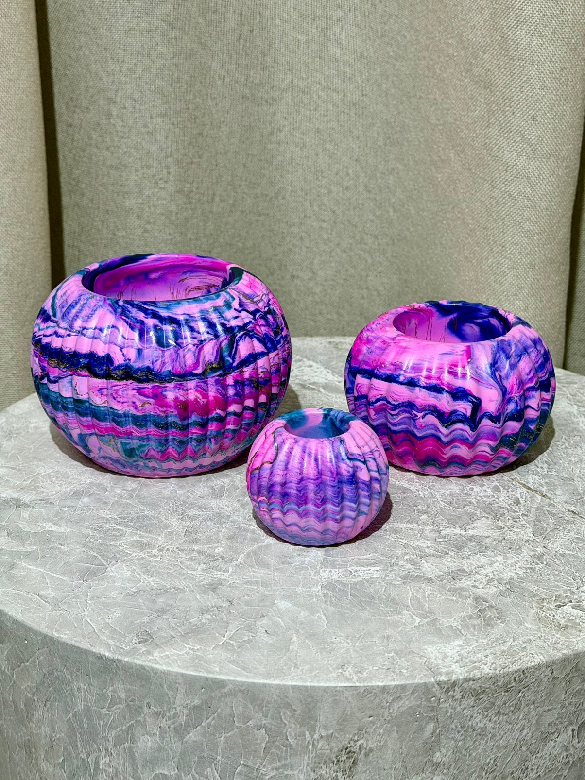 Handgemaakte, unieke en kleurrijke ballen, Meerkleurig, Steen/keramiek, Ophalen of Verzenden, Handgemaakt