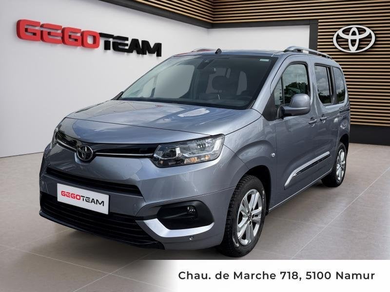Toyota ProAce City Verso MPV, Autos, Argent ou Gris, Achat, Boîte manuelle, Noir