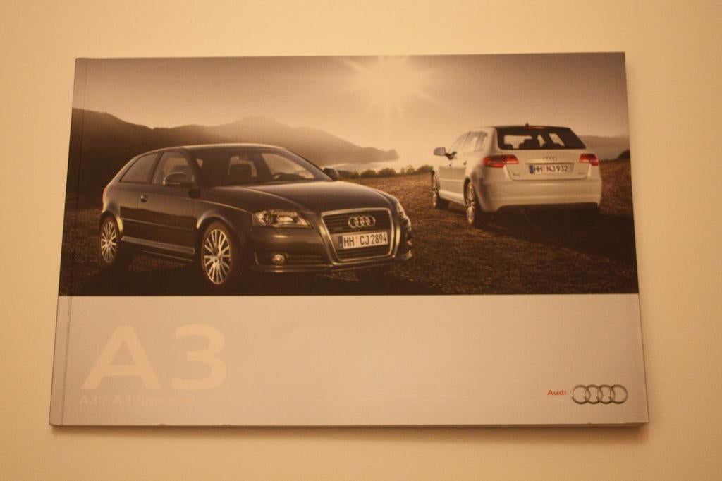Audi A3/A3 Sportback brochure 2009, Livres, Enlèvement ou Envoi, Neuf, Audi