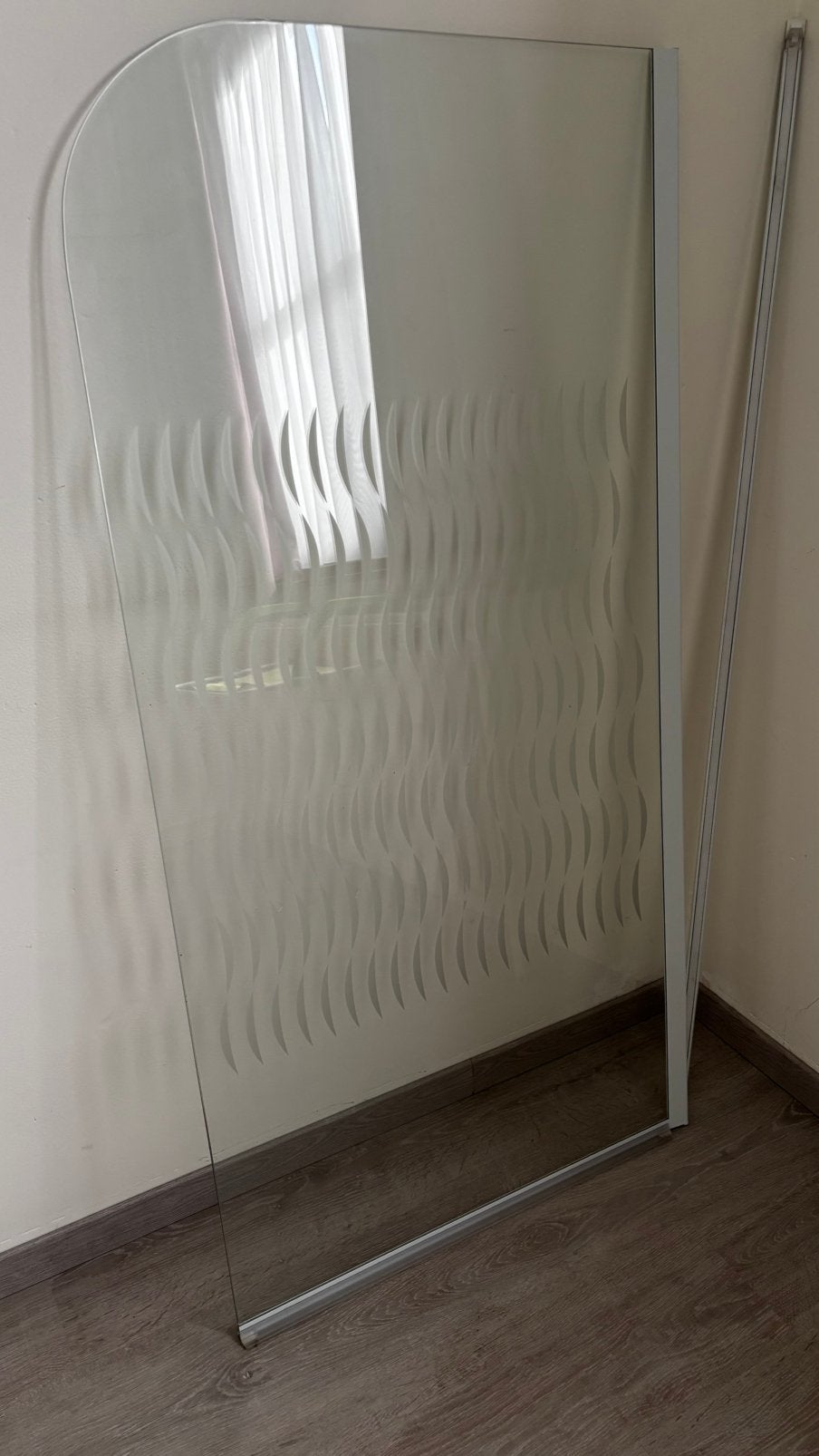 Douche-bad scherm, Huis en Inrichting, Ophalen, Zo goed als nieuw