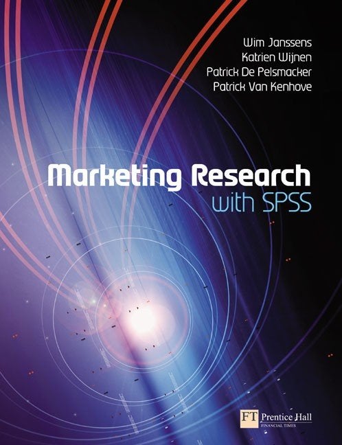 Marketing Research with SPSS, Boeken, Wim Janssens, Katrien Wijnen, Patrick de Pelsmacker, Overige vakken, Ophalen of Verzenden