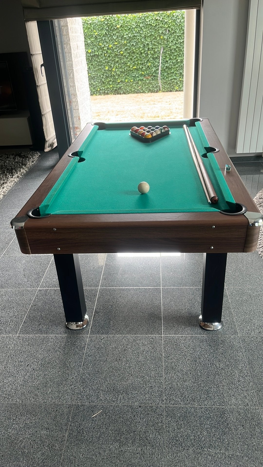 Pooltafel, Sport en Fitness, Biljarten en Poolen, Ophalen, Zo goed als nieuw, Pooltafel