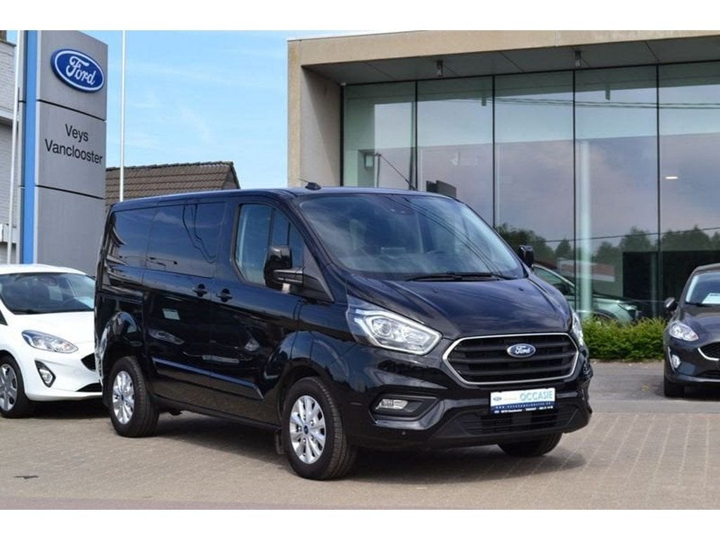 Ford Transit Custom Limited Multi Use L1, Auto's, Ford, Monovolume, Zwart, 97 kW, 6 deurs