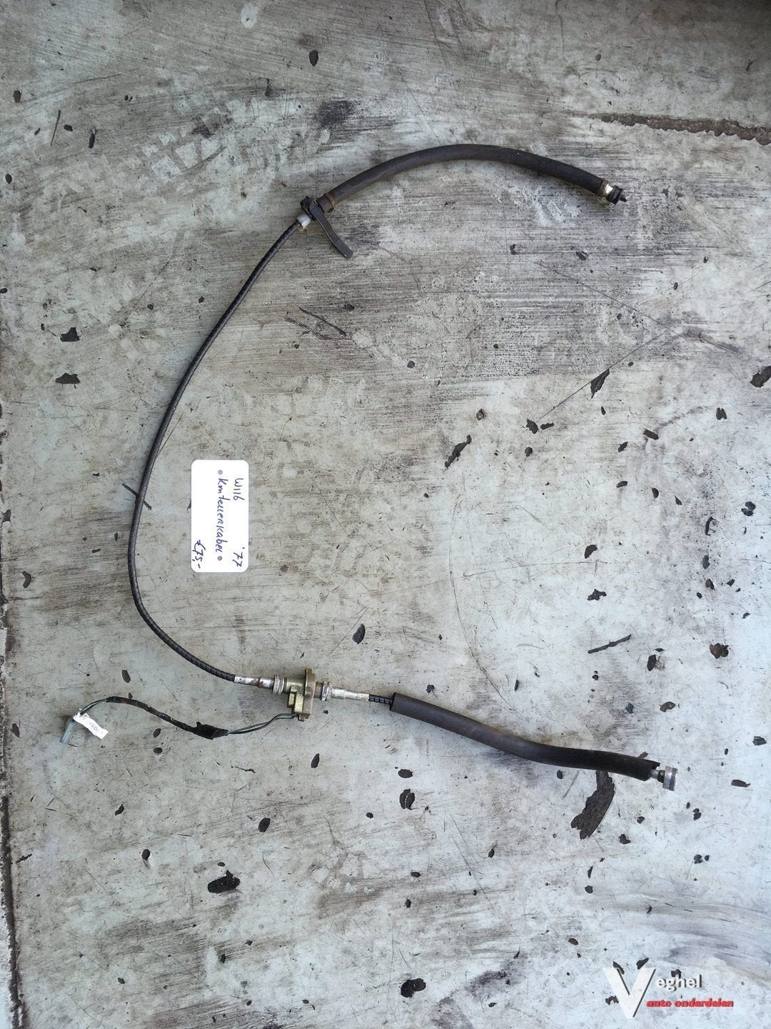 Mercedes w116 450se 1977 kilometerkabel, Gebruikt, -, -, Ophalen of Verzenden