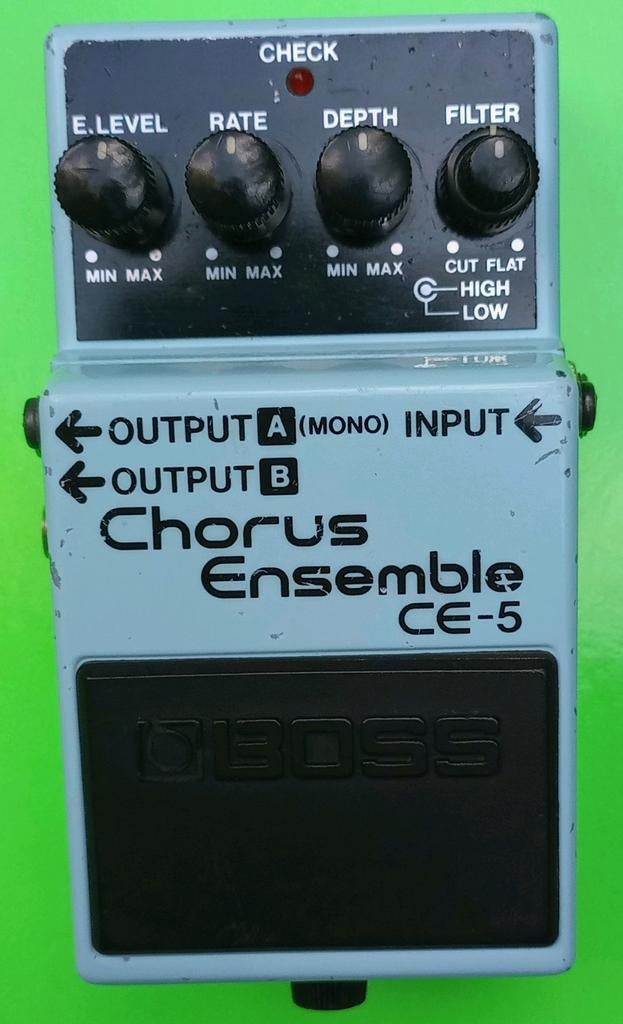 Boss CE-5 Chorus Ensemble BLUE LABEL (1996), Muziek en Instrumenten, Effecten, Gebruikt, Chorus, Ophalen of Verzenden