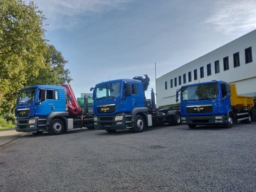 MAN Wij zoeken vrachtwagens / kranen / containersystemen, Auto's, Vrachtwagens, Overige kleuren, Bedrijf, Te koop, BTW verrekenbaar