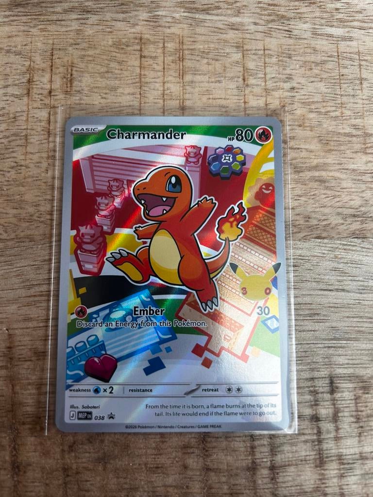 First gen trio partner illustrations Pokemon, Hobby en Vrije tijd, Ophalen of Verzenden, Nieuw, Meerdere kaarten, Foil