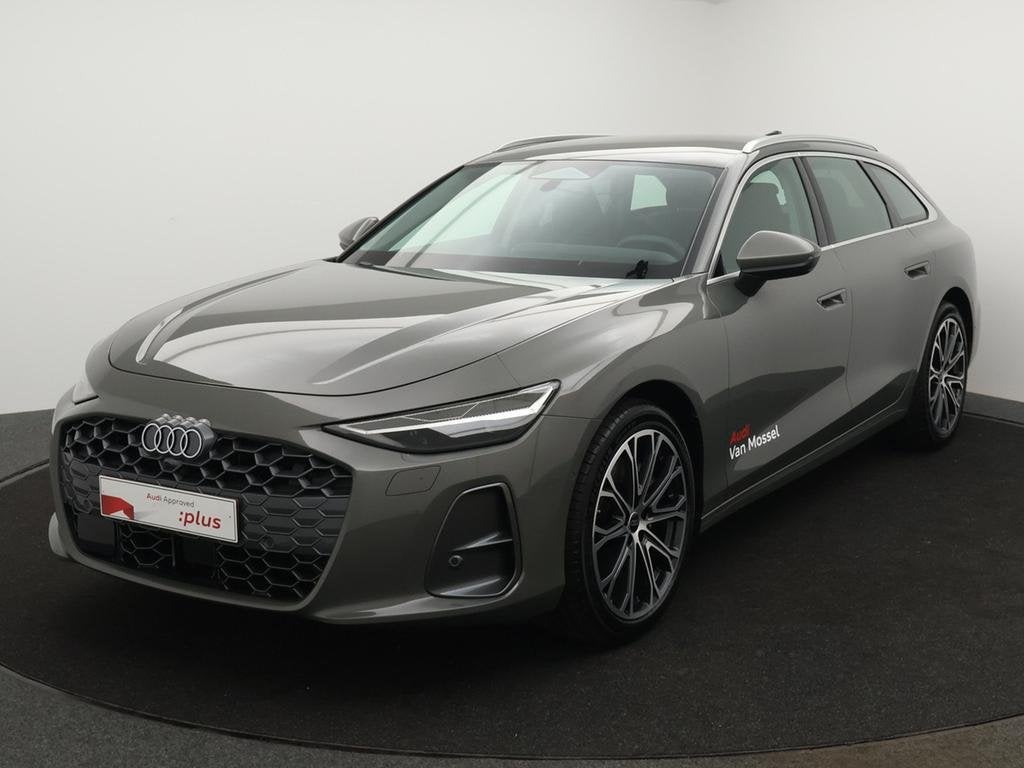 Audi A6 Avant A6 Avant 2.0 TDi Quattro MHEV Advanced S troni, Auto's, Automaat, Lederen bekleding, Zilver of Grijs, Te koop