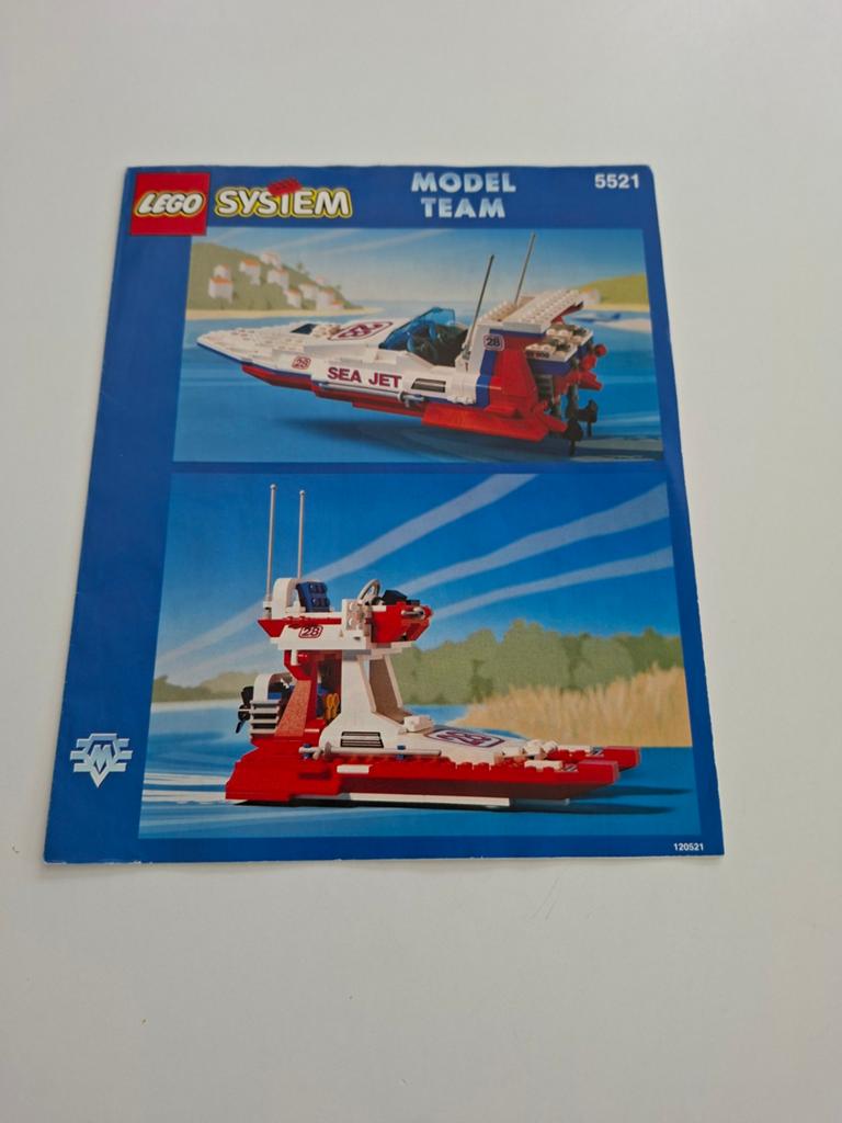 Lego 5521 boekje, Ophalen of Verzenden