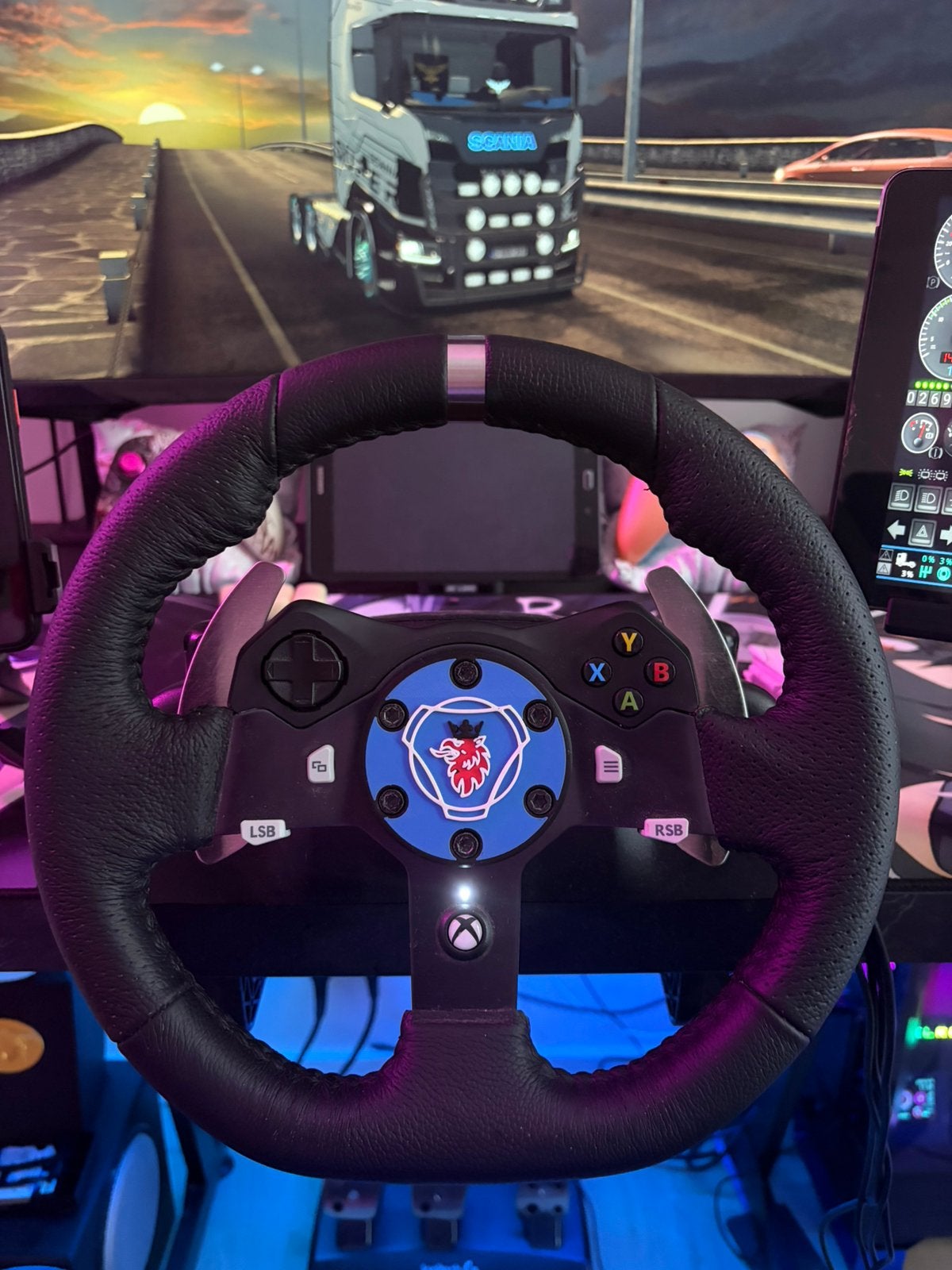 Volant Logitech G920 complet–Comme neuf, boîte + accessoires, Ophalen, Zo goed als nieuw