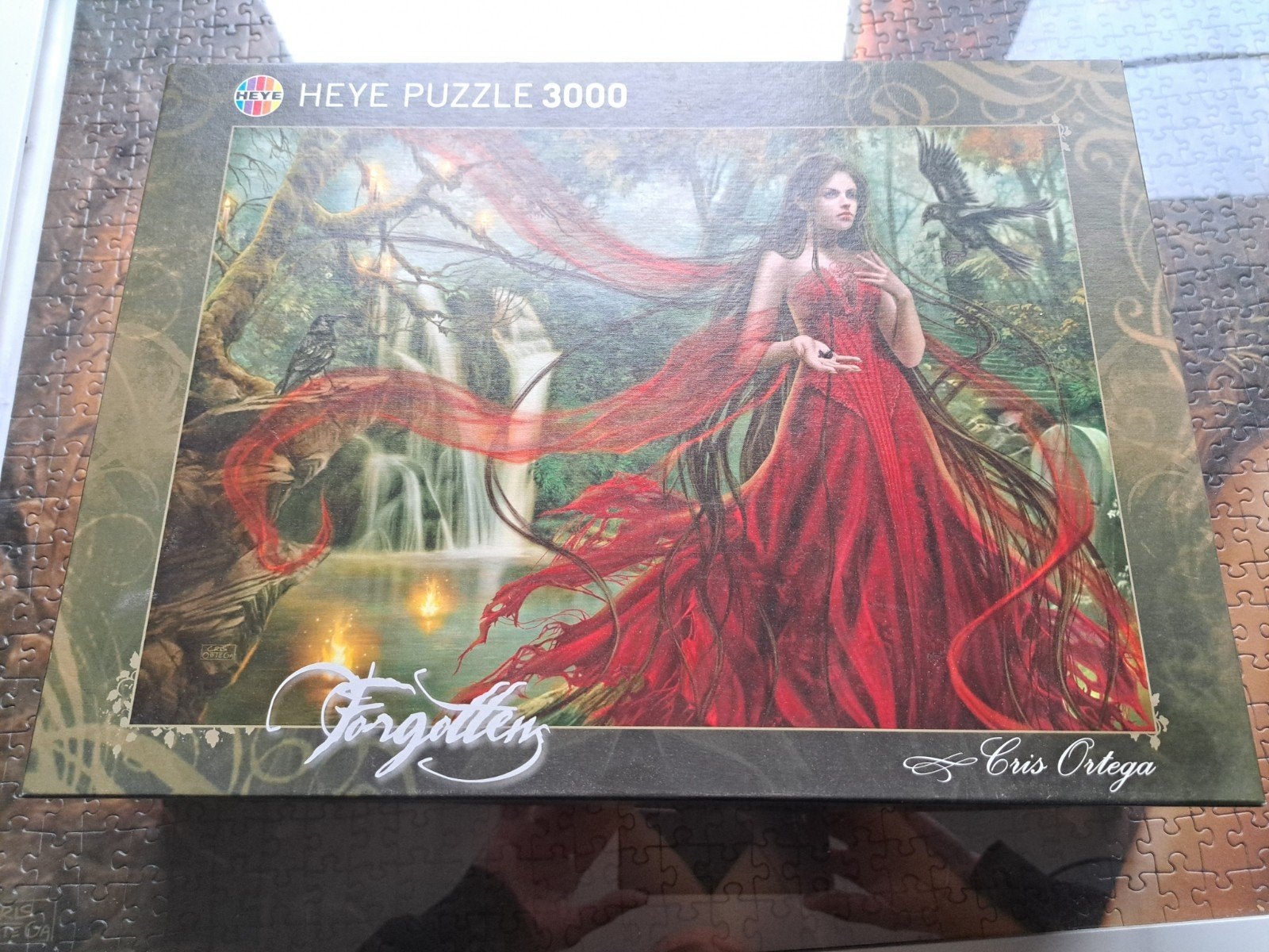 mooie puzzel -Chris Ortega (3000 stuks), Ophalen, Meer dan 1500 stukjes, Zo goed als nieuw