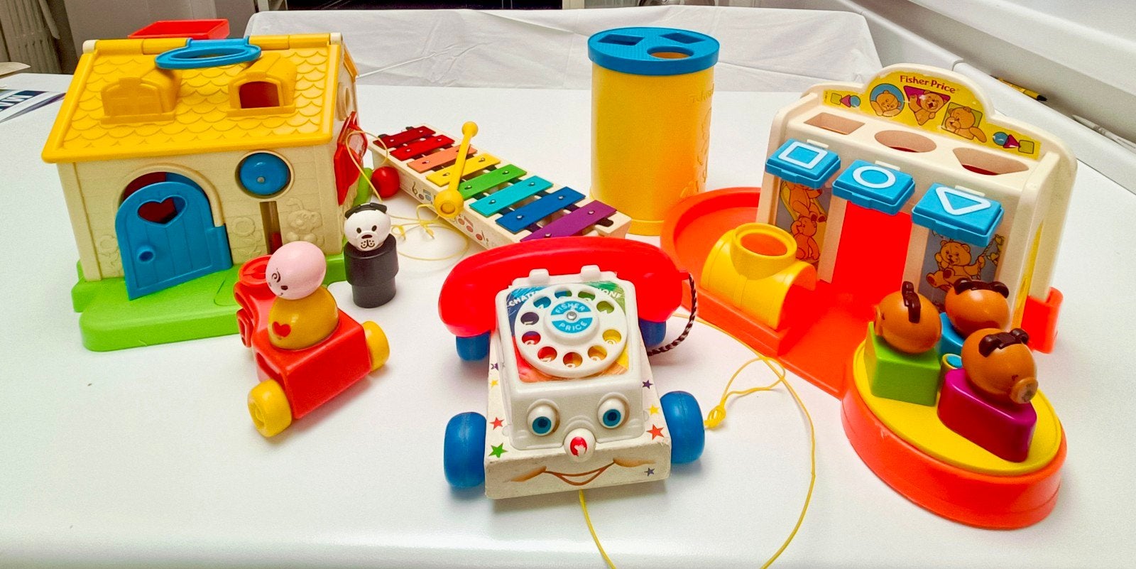origineel Fisher price speelgoed, in 1 pakket te kopen, Kinderen en Baby's, Ophalen, Gebruikt, 2 tot 4 jaar